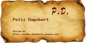 Peltz Dagobert névjegykártya